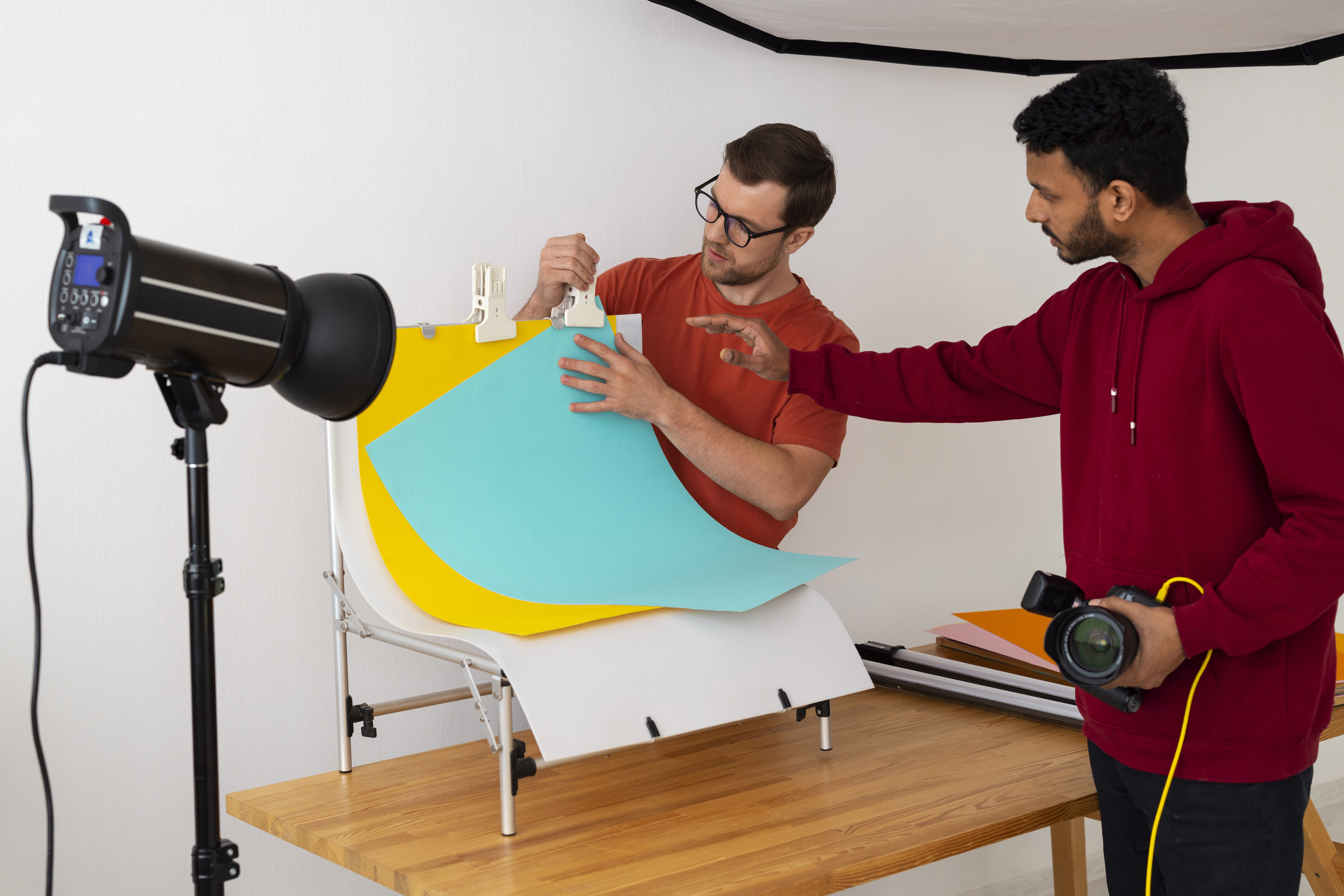 Celebrity media shoot and video campaign